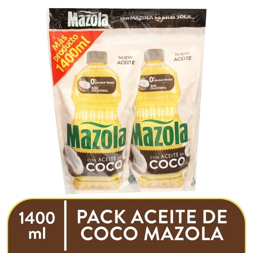 Aceite Mazola De Coco 2Pk 1400 Ml