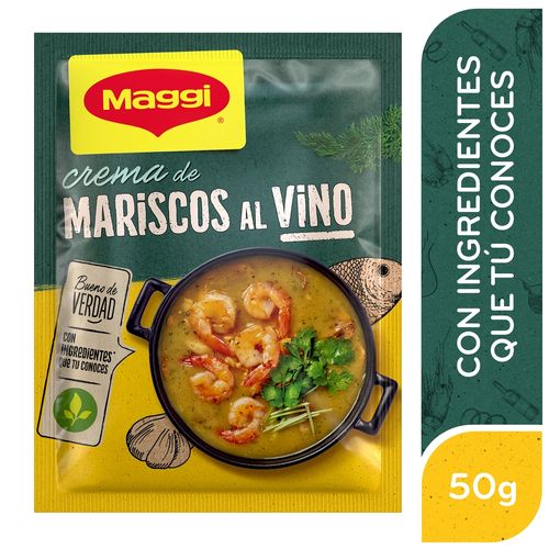 Crema de Mariscos al Vino MAGGI Sobre 50 g