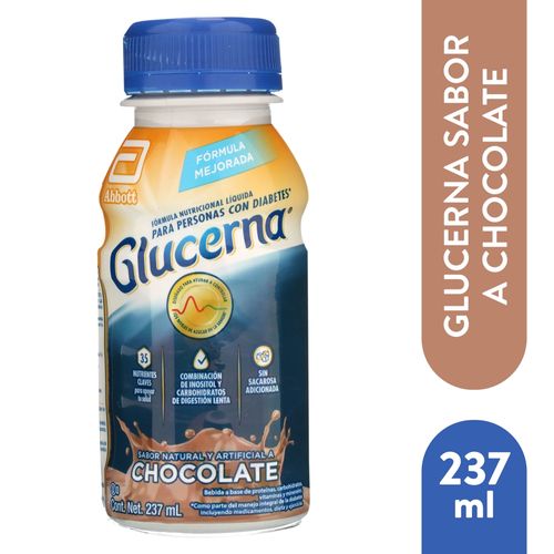 Complemento Glucerna Choco Btl 237 ml Ea