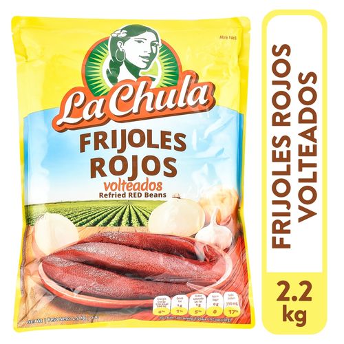 Frijoles La Chula Rojos Volteado - 2268 g