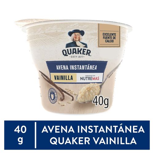 Avena Quaker Instantánea Vainilla - 40 g