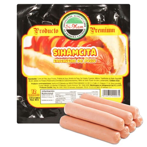 Salchicha Pollo Sihamcita 3 30 g