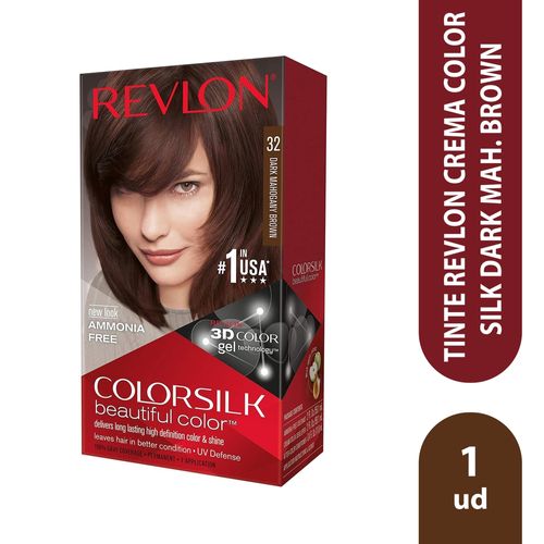 Tinte Revlon Crema Color Silk Dark Mah. Brown