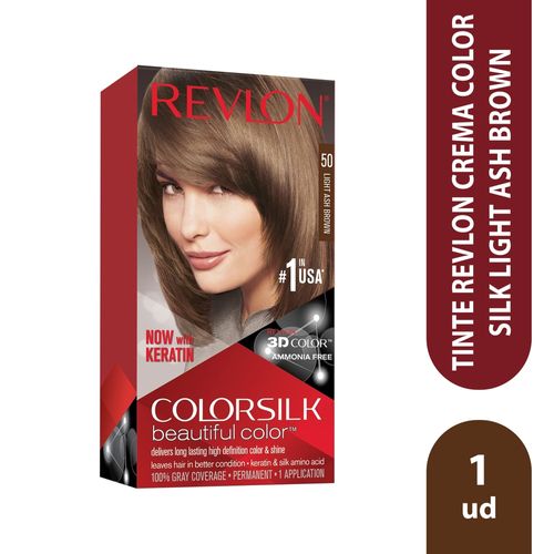 Tinte Revlon Crema Color Silk Light Ash Brown