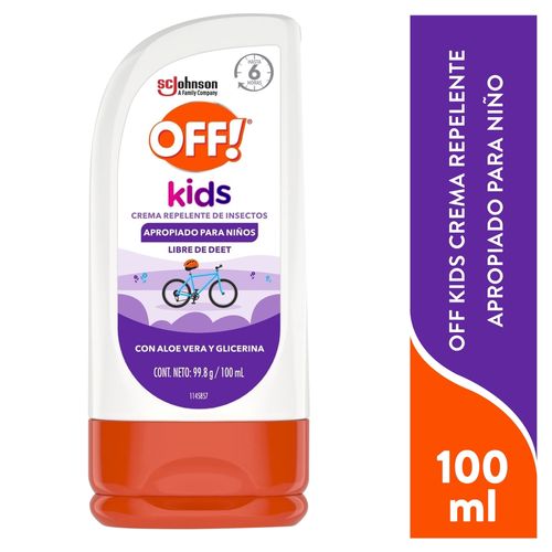 Off Repelente Crema Kids 100 ml