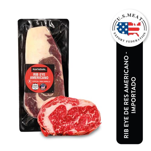 Ribeye de Res Americano, Precio indicado por Libra (454 g)