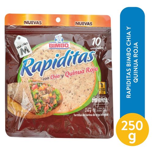 Rapiditas Bimbo Chia Y Quinua Roja - 250 g