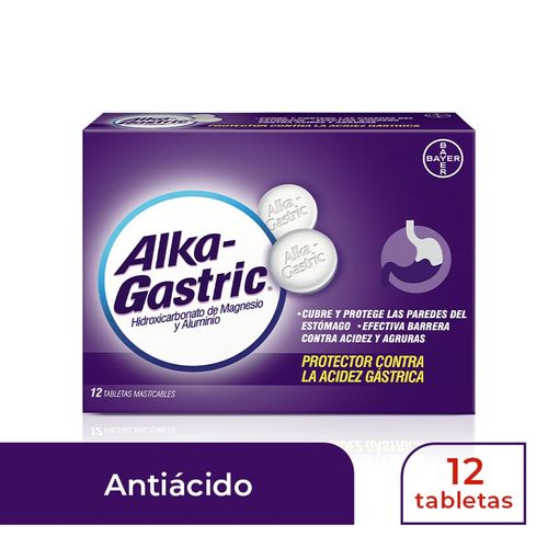 Alka Gastric caja 12 comprimidos - Precio indicado por caja