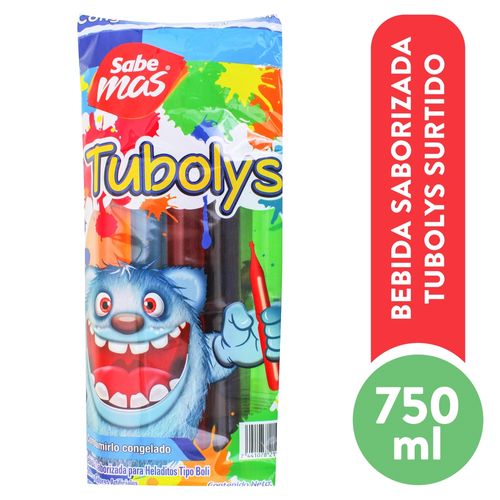 Bebida Saborizada Sabemas Tubolys - 750 ml