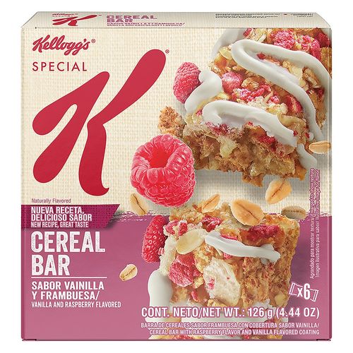 Specialk Kellogg Barra Vainilla Frambuesa - 126 g