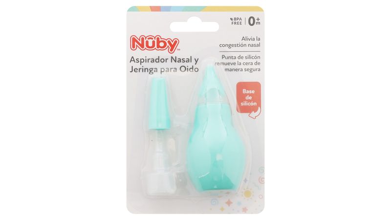 Aspirador Nasal Y De Oido Para Bebe