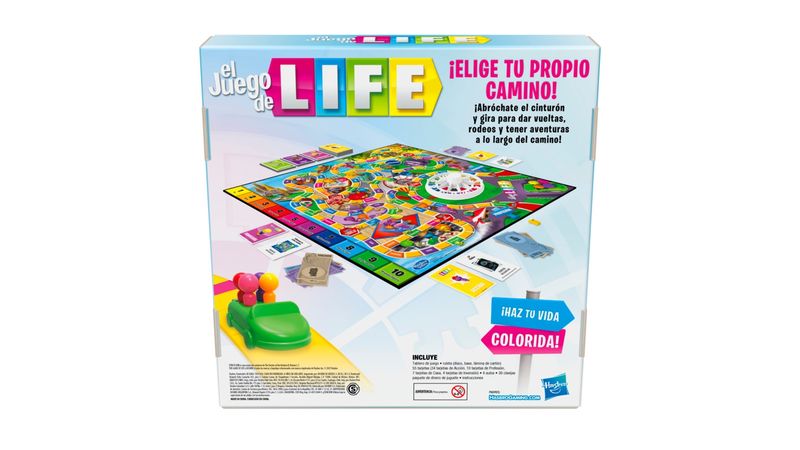 Juego de mesa game of fashion life hasbro c01611