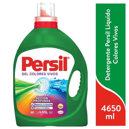 Deterg Liq Persil Colores Vivos 4650 ml