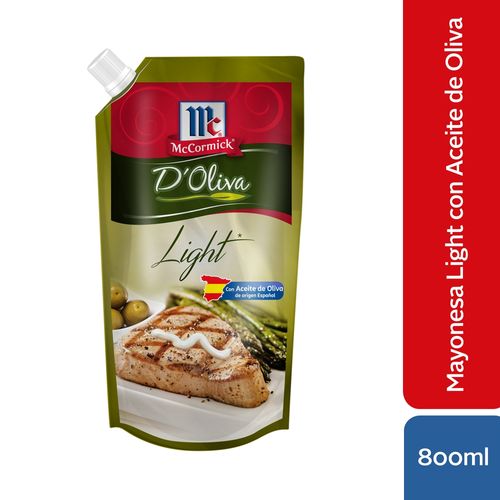 Mayonesa Mccormick D´Oliva - 800 ml