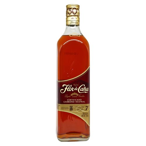 Ron Flor De Caña Añejo Reserva 7 Años - 750 ml