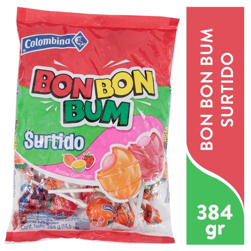 Sv Bon Bon Bum Surtido Colombina 384 g