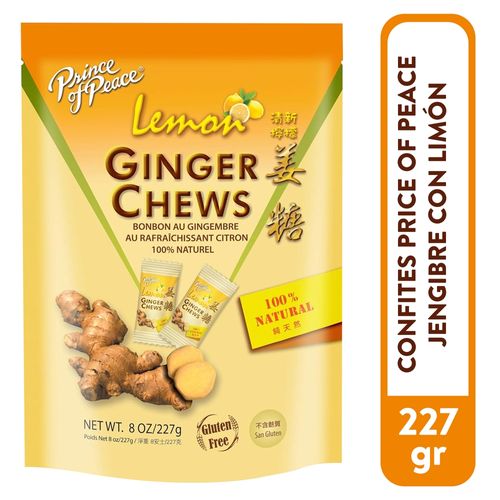 Ginger Chews Lemon 227 g