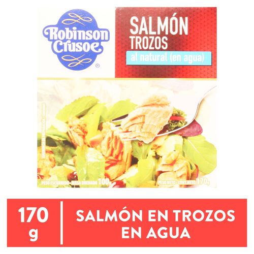 Salmon Robinson Crusoe Trozos En Agua - 170 g