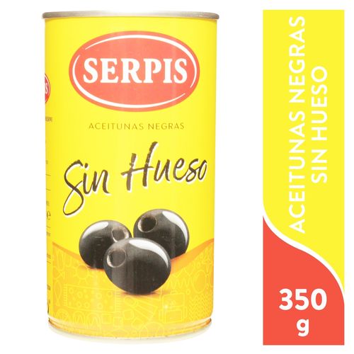 Aceituna Serpis Negras Sin Hueso - 185 g