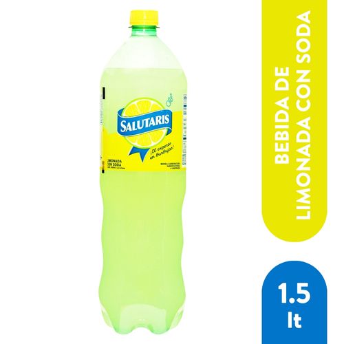 Bebida Carbonatada Salutaris Sabor A Limonada - 1500 ml