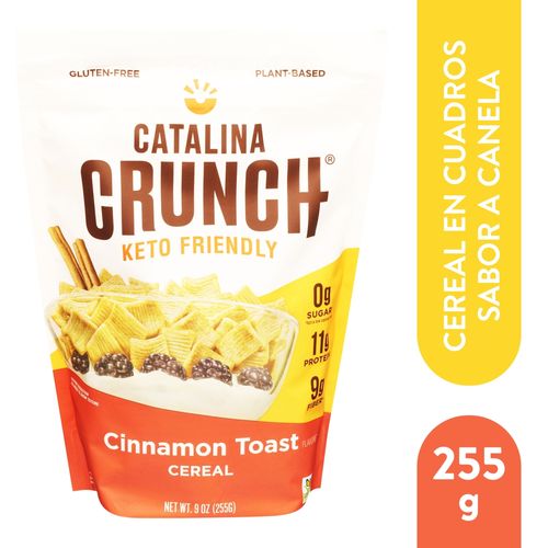 Cereal Catalina Keto Friendly Sabor Canela - 255 g