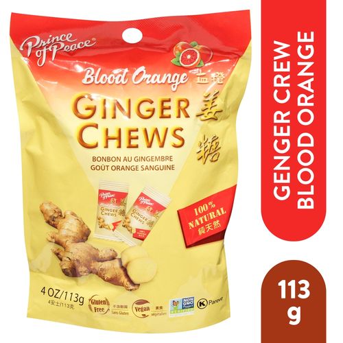 Ginger Chews Blood Orange  113 g