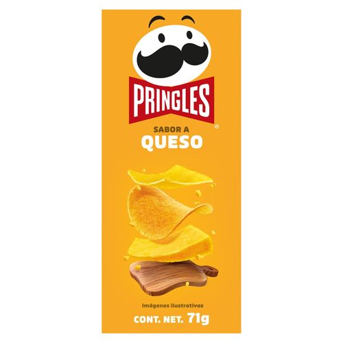 Papas Pringles® Sabor a Queso Lata - 71 g