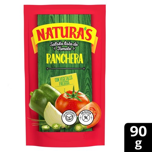 Salsa Tomate Naturas Ranchera - 90 g