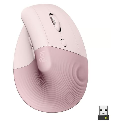 Mouse Ergonomico Vertical Rosa
