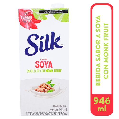 Bebida Silk Soya C/Monkfruit 946 ml