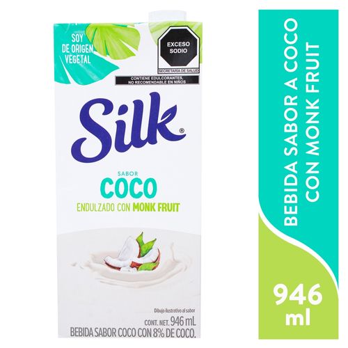 Bebida Silk Coco cmonkfruit 946 ml