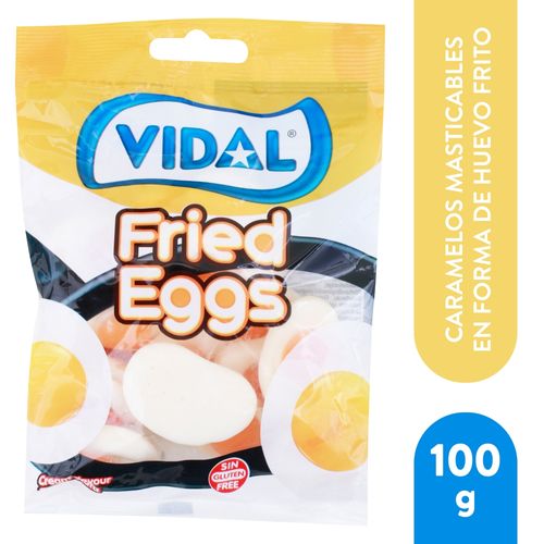 Gomitas Vidal Forma De Huevo - 100 g