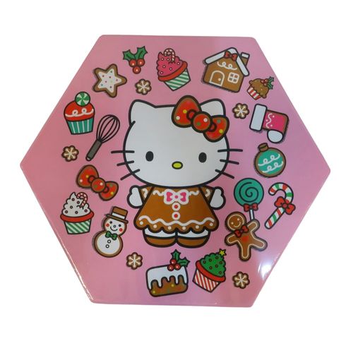 Adorno Árbol Hello Kitty navideños en caja -7 uds