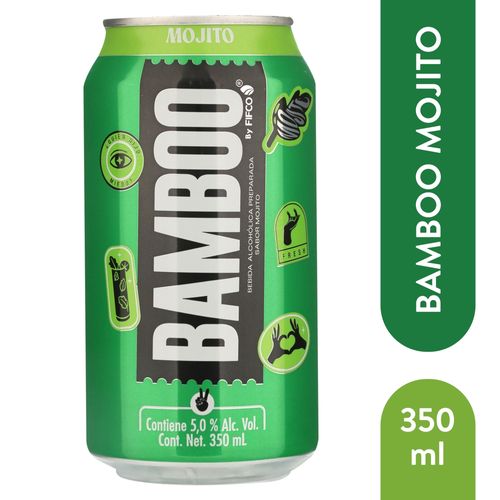 Bebida Bamboo Mojito Lata 350 ml