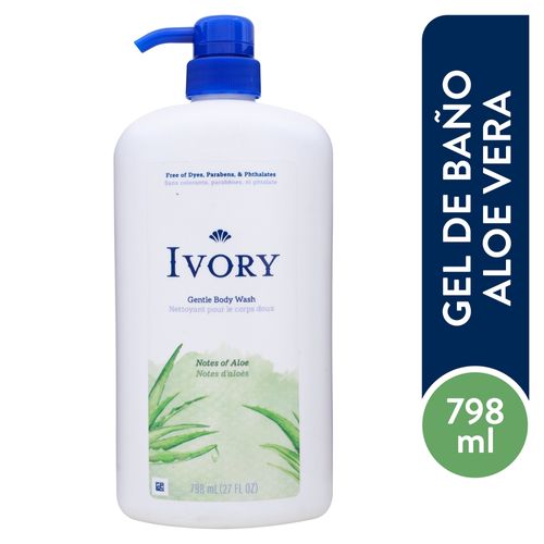 Jabón Líquido Ivory Mild & Gentle Con Aloe Vera - 27 oz