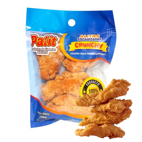 Alitas Empanizadas Crunchy 200 g