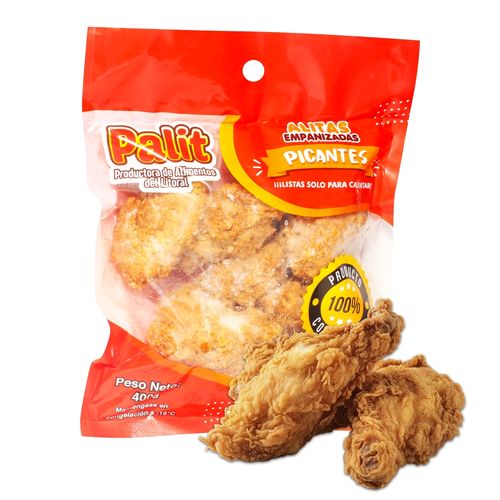 Alitas Empanizadas Picantes 400 g