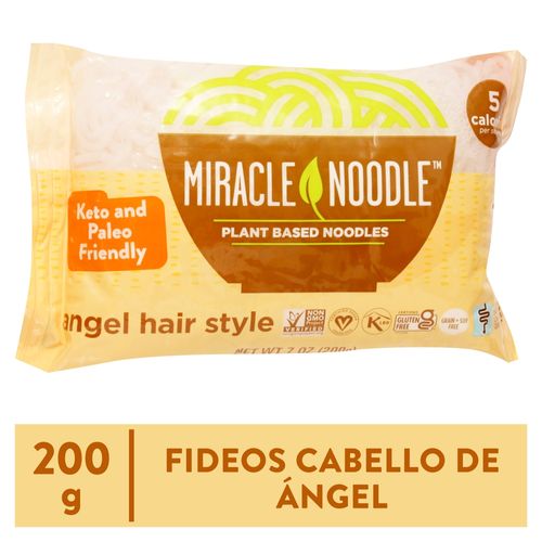 Angel Hair Miracle Noodle Fidesodornte 200 g