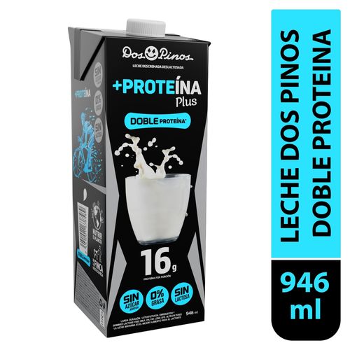 Leche Dos Pinos Doble Proteína, Descremada Deslactosada  - 946 ml