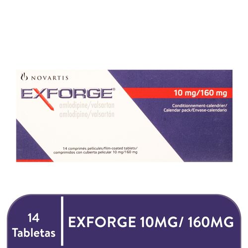 Exforge 10 160Mg 14 Ea