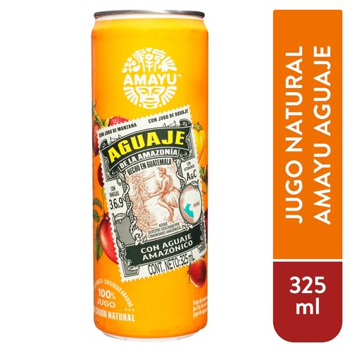 Jugo Natural Amayu Aguaje Amazonico325 ml