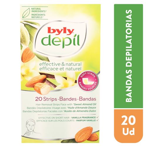 Byly Depil Face Strips Vainilla Nw 20Ea