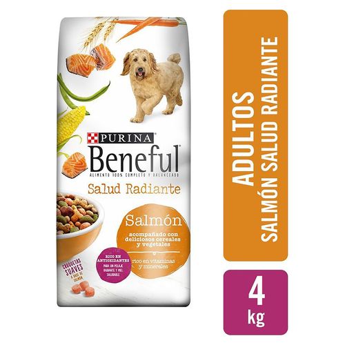 Alimento seco Purina beneful para perro adulto salud radiante - 4000 g