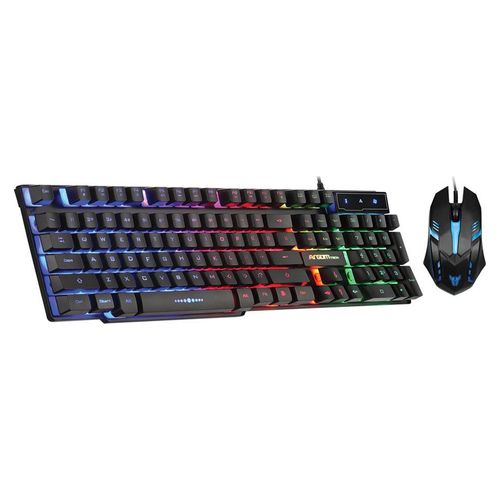 Kit Teclado Y Mouse Gaming Argom Usb