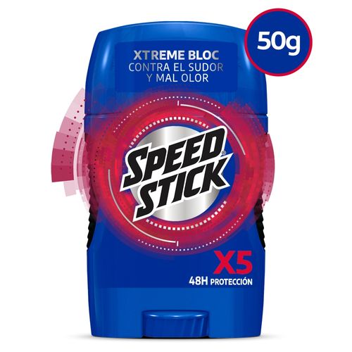 Desodorante Antitranspirante Speed Stick 24/7 X5 Multi-Protect Barra 50 g