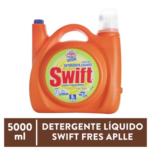 Detergente Swift Liquido Manzana Fresca - 5000 ml