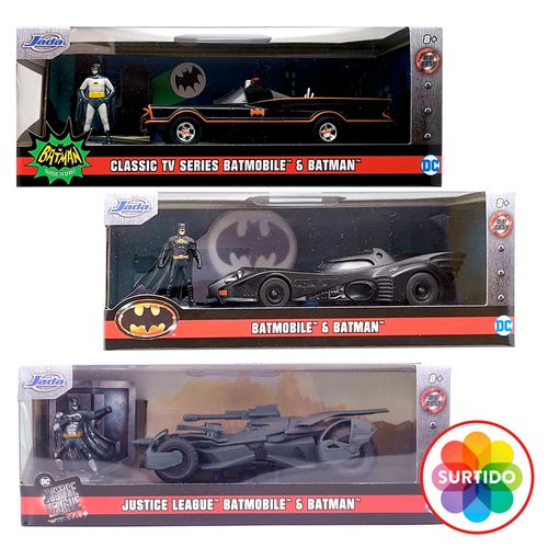 Vehículo Batman Diecast Batmobile