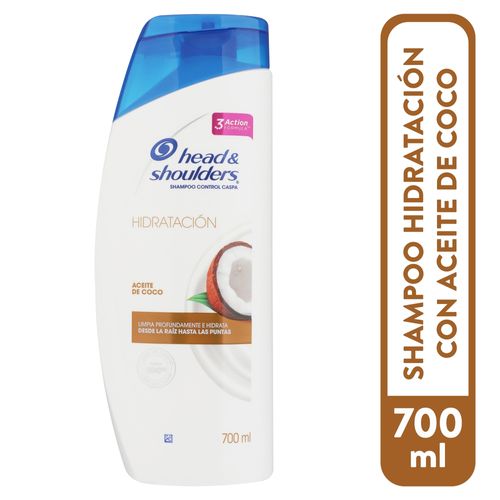 Shampoo Head & Shoulders Hidratación Aceite De Coco - 700 ml