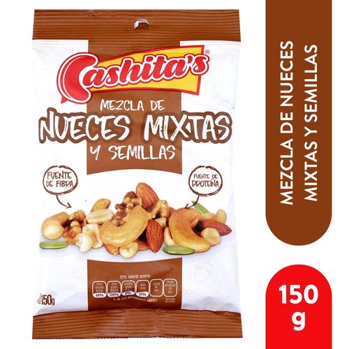 Nueces Cashitas Mixtas Y Semillas Cashitas - 150 g