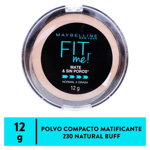 Polvo Maybelline Compacto Fitme Matteporeless230Natbuff